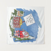 Non à la tapisserie Père Noël (Devant (Horizontal))