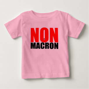 NON à MACRON Baby Girl T shirt