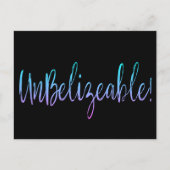 Non-Belizeable ! carte postale (Devant)