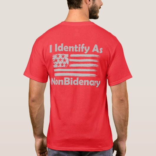 Non-Bidenary T-shirt (Achterkant)