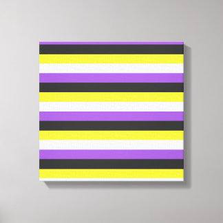 non-binair canvas afdruk