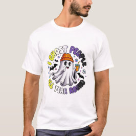 Non-binair Grappig Halloween – Ik spook mensen T-shirt
