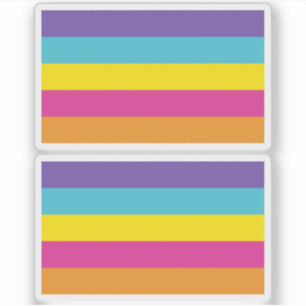 Non-binaire genderse trots sticker