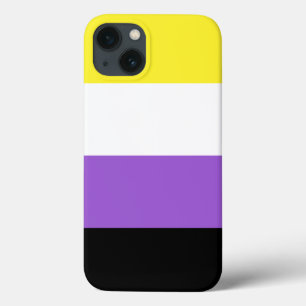 Non-binaire trotsvlag iPhone 13 hoesje