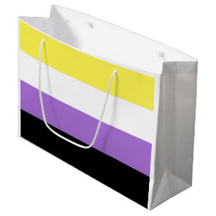Non-binaire trotsvlag groot cadeauzakje