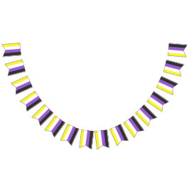 Non-Binary/Enby Pride Flag Vlaggetjes