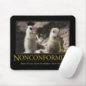 Non-conformiteit Demotivationele mousepad Muismat (Met muis)