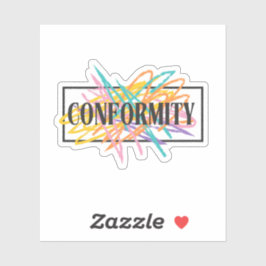 Non-Conformity Sticker
