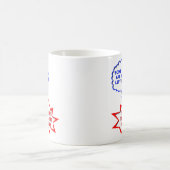 Non dit dehors bruyant drôle Mug (Centre)