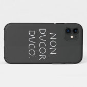 Non-ducor duco Case-Mate iPhone case (Achterkant (horizontaal))