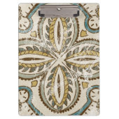 Non-Embellished Batik Square III Klembord (Voorkant)