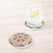 Non-Embellished Marrakesh Design II Zandsteen Onderzetter (Zijkant)