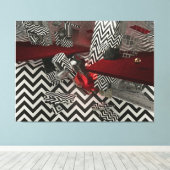 Non-Euclidean Shift №1 Canvas Afdruk (Insitu (Houten vloer))