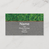 NON HEUREUX AVEC VOUS PELOUSE - CARTE DE VISITE (Dos)