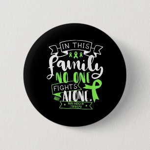 Non-Hodgkin-lymfoom bewustzijn familie niet alleen Ronde Button 5,7 Cm