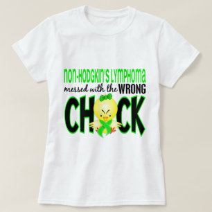 Non-Hodgkin-lymfoom met de verkeerde meid T-shirt