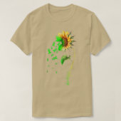 Non-Hodgkin Lymfoom Sunflower for Men Kinder T-shirt (Design voorkant)