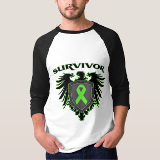 Non-Hodgkin lymfoom Survivor Crest T-shirt