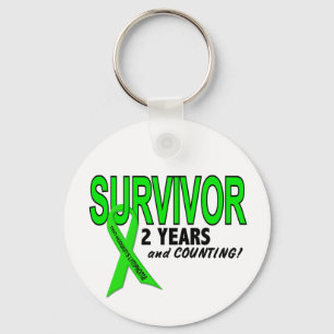 Non-Hodgkins Lymfoom 2 jaar Survivor Sleutelhanger