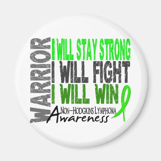Non-Hodgkins lymfoom krijger Magneet (Voorkant)