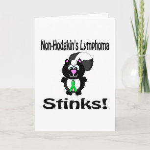 Non-Hodgkins Lymfoom Stinks Skunk Awareness Kaart