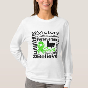 Non-Hodgkins Lymfoom Survivor Collage T-shirt