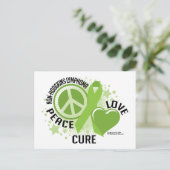 Non Hodgkins Lymphoma PLC Briefkaart (Staand voorkant)