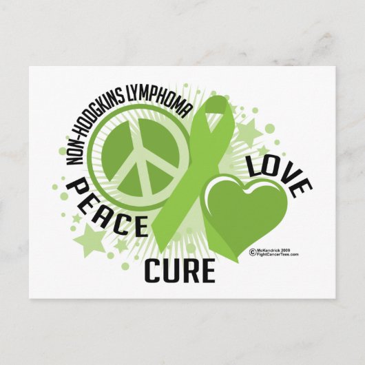 Non Hodgkins Lymphoma PLC Briefkaart (Voorkant)