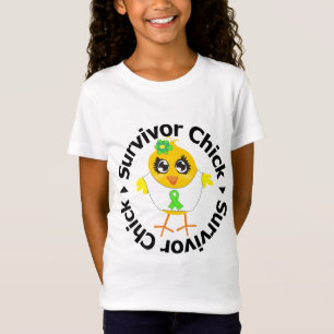 Non-Hodgkins Lymphoma Survivor Chick T-shirt