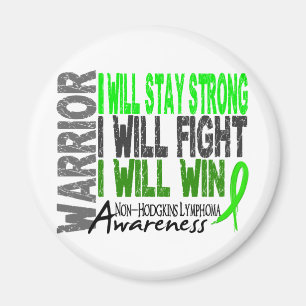 Non-Hodgkins Lymphoma Warrior Magneet