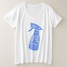 Non, merci. Humour Sassy Bouteille de Vaporisation