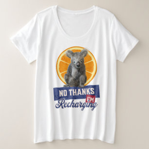 Non merci, je recharge Koala Bear Orange