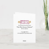 "Non mes mastications de Jimmy !" carte de note (Dos)