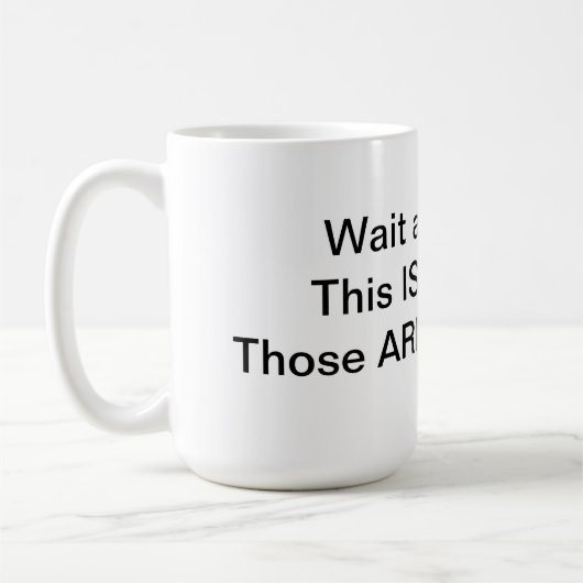 Non mon cirque non ma tasse de singes (Gauche)