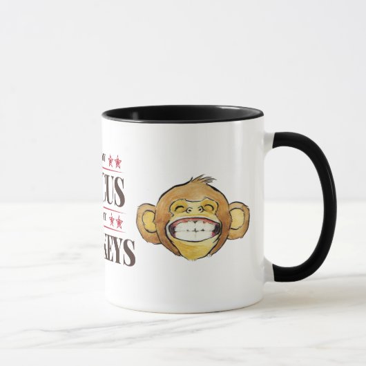 Non mon cirque, non ma tasse de singes (Droite)