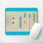 Non mon cirque. Non mes singes. Tapis de souris (Avec souris)