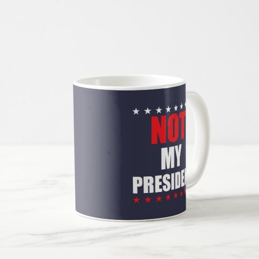 Non mon Président Mug (Devant droit)