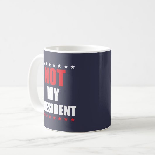 Non mon Président Mug (Devant gauche)