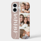 Non na Script Grandma Photo Collage Case-Mate iPhone Case (Achterkant)