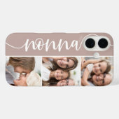 Non na Script Grandma Photo Collage Case-Mate iPhone Case (Achterkant (horizontaal))
