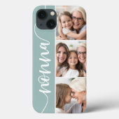 Non na Script Grandma Photo Collage Case-Mate iPhone Case (Achterkant)