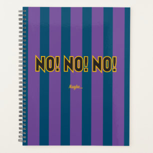 Non Non Non Non Peut-Être Purple Turquoise Stripes