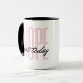 Non Pas Aujourd'Hui Mug (Devant gauche)