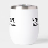 Non. Pas aujourd'hui. | Typographie en gras (Avant)