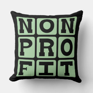 Non-profit, Organisatie-aanduiding Kussen
