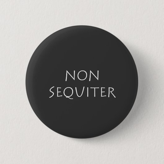 Non-sequiteur Ronde Button 5,7 Cm (Voorkant)