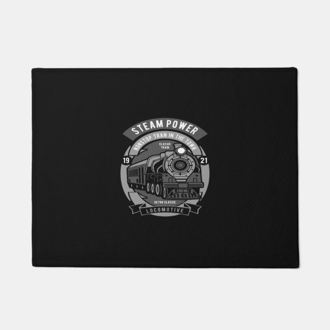 non - stoptrein stoomenergie in de stad deurmat (Voorkant)