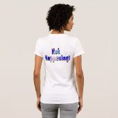 NON! t-shirt (Dos entier)