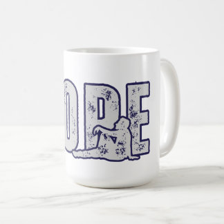 NON – Tasse de café à l'humeur drôle minimale
