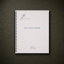 Non traditional Civil Ceremony Wedding Notitieboek